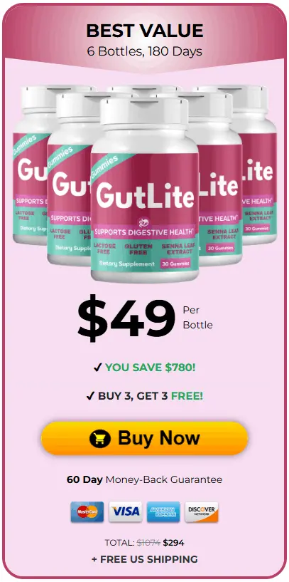 Buy GutLite 6 Bottle